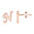 thumbnail image 1 of CHOK Sterling Silver Stud Earrings  14K Gold, 1 of 6