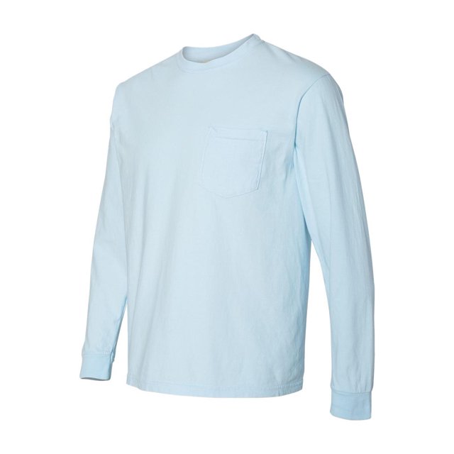 Comfort Colors T-Shirt à Manches Longues pour Adulte avec Poche