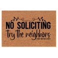 thumbnail image 1 of Doormat Coir Mat Outdoor Door Mat Inside Outdoor Summer Rug Low-Profile Non-Slip Front Welcome Mat Summer Home Decor Floor Mats for Door Decor, Patio Decor, Plain Entry Mat, 16x24 Inch, 1 of 7