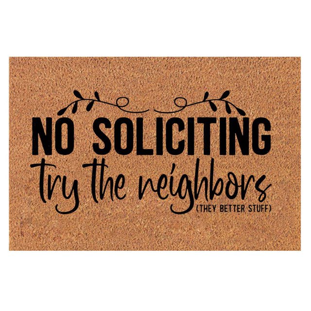 Doormat Coir Mat Outdoor Door Mat Inside Outdoor Summer Rug Low-Profile Non-Slip Front Welcome Mat Summer Home Decor Floor Mats for Door Decor, Patio Decor, Plain Entry Mat, 16x24 Inch