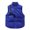 Blue, variant on YIFUNIN Men's Corduroy Vest with Backpack, Winter Fashion Waistcoat Sleeveless Warm Thick Jacket, Stand Collar Casual Layering Piece Black 3XL