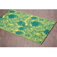 thumbnail image 2 of Erbanica Tapis Réversible Intérieur Extérieur à Feuilles Vertes, 5 Pieds x 8 Pieds, Écologique, Protection UV, 2 of 3