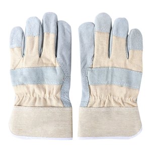 Work Gloves, Cowhide Welding Gloves Temperature   For Transportation