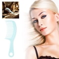 thumbnail image 1 of Long Hair Women's Large Tooth Comb Massage Portable Wide Tooth Comb Plastic Thickened Hairdressing Comb Portable Comb for Long Hair Care and Scalp Massage, 1 of 4
