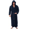 thumbnail image 2 of Intimates Men's Winter Plush Lengthened Shawl Bathrobe Home Clothes Long Sleeved Robe Coat XXL, 2 of 4