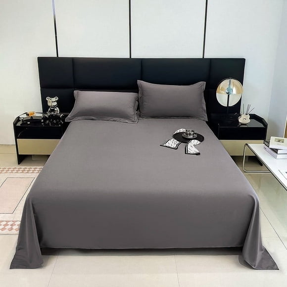 Holiday Gifts! Gspmoly Solid Color Bed Sheet Person Bed Sheet Washed Cotton Quilt Sheet Holiday Gifts