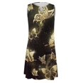 thumbnail image 5 of TJAZFJPA Robe de Maternité Bohème pour Femmes Élégante à Col Rond Robe Débardeur Robe Décontractée à Imprimé Floral Robe à Manches Bouffantes Robe de Maternité Blanche, 5 of 5