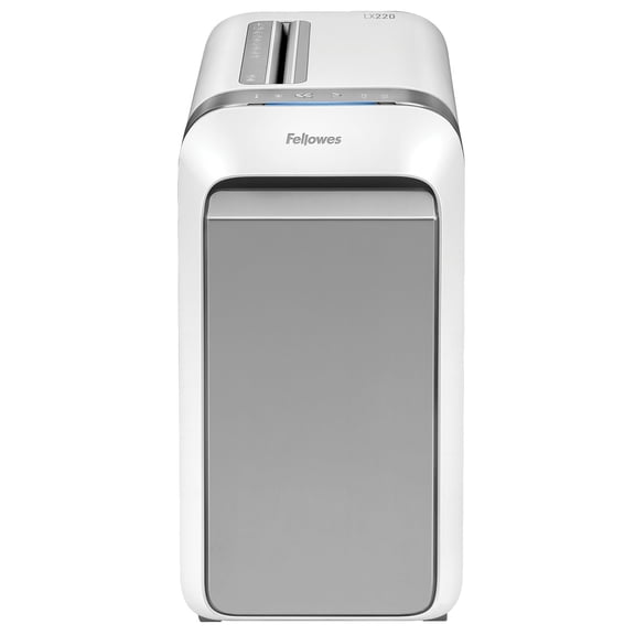 Fellowes Powershred® LX220 Micro Cut-Shredder (White)