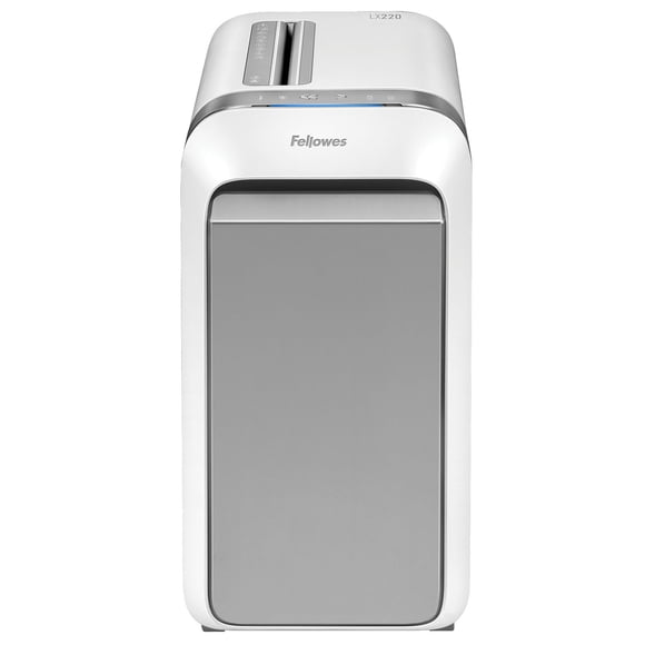 Fellowes Powershred® LX220 Micro Cut-Shredder (White)