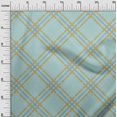 thumbnail image 2 of oneOone Organic Cotton Poplin Twill Fabric Tartan Check Printed Fabric 1 Yard 42 Inch Wide, 2 of 4