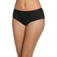 thumbnail image 1 of Jockey Culotte Hipster pour Femmes en Coton Extensible Sans Souci, Absorption Élevée, Couvrance Totale, 1 of 5