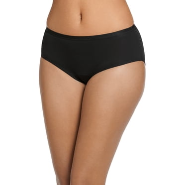Jockey Women's Worry Free Cotton Stretch Heavy Absorbency Full Coverage Hipster