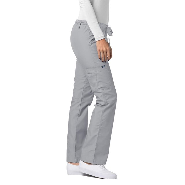 Adar Uniformes Médicaux Universels pour Femmes - Pantalon d'Uniforme à Jambe Droite avec Cordon