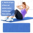 thumbnail image 4 of Non- Monochrome Yoga Mat for Home Gym Fitness and Workout Exercises, 4 of 6