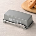 thumbnail image 2 of Classic Kitchen Accessories, Butter Dish with Lid for Countertop Butter Crock with Stainless Multipurpose Butter Butter Container Kitchen for Wife Mother, 2 of 6