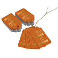 thumbnail image 3 of Inkdotpot Gold Foil Paper Hang Tags Good Bye Tension Hello Pension Retirement Favor Tags 50 Pieces, 3 of 6