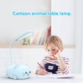 thumbnail image 3 of Cartoon Cute Cat Pig Bear Shape Rechargeable Desktop Lamp Reading Night Light, 3 of 10