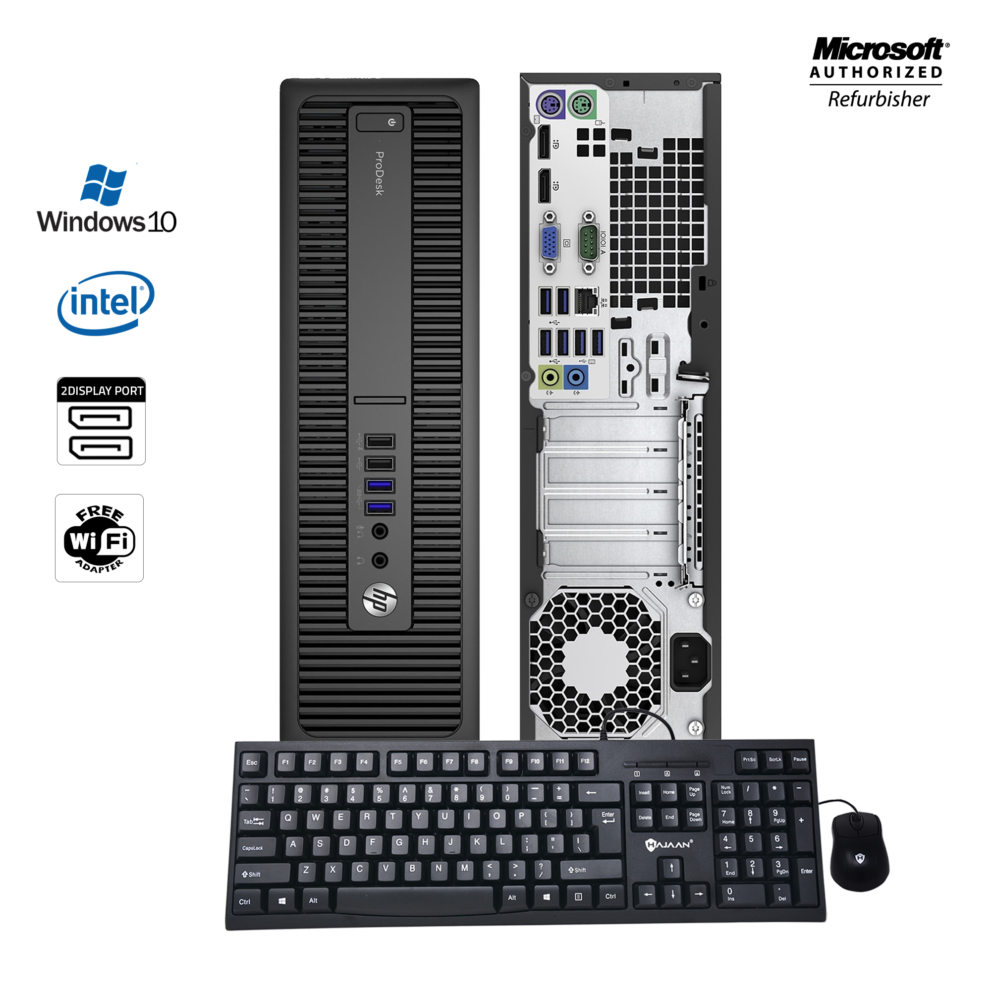 美品　HP ProDesk 600SFF G2 SSD/ Win11Pro HP ProDesk G2 SFF Desktop Computer Intel Core i5 @3.4GHz 8GB RAM