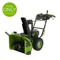 thumbnail image 1 of Greenworks 80V 24'' Dual Stage Snow Thrower (Tool Only), 1 of 9