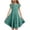 Green—Prime Deals 2025, variant on Milgrthf Girls Dresses Kids Summer Double Layer Ruffle Sleeve Dress 6-12 Years Blue