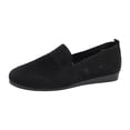 thumbnail image 1 of HBFAGFB Chaussures Décontractées pour Femmes Confortables et Simples à Semelle Plate à Enfiler Femmes Noir Taille 38, 1 of 8