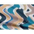thumbnail image 5 of oneOone Rayon Teal Blue Fabric Geometric Fabric For Sewing Printed Craft Fabric By The Yard 56 Inch Wide-17, 5 of 5