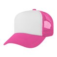 thumbnail image 1 of TOPTIE Adult 5 Panel Trucker Hat Foam Front Mesh Back Baseball Cap, 1 of 10
