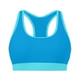 thumbnail image 3 of Women's Sports Bra Bikini Tops Racerback Swimwear Set Padded Crop Top Bathing Suits for Active, 3 of 4