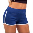 thumbnail image 4 of Tranfacy Shorts de Course pour Femmes, Shorts de Gym pour Femmes, 3 Pcs Shorts de Yoga pour Femmes Pantalons Bandage Taille Élastique Shorts Décontractés, 4 of 6