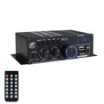 thumbnail image 1 of AK380 Bluetooth-Compatible Amplifier 2 Channel Subwoofer Amplifier HIFI Bass 40W+40W Music Player USB AUX for Home Car ,Wide Application, 1 of 7