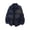 Navy, variant on NJDVHB Fall Winter Coats for Men,Puffer Jacket Men,Coats for Men Solid Stand Collar Jacket Long Sleeve Parkas With Zip Pockets Casual Warm Outerwear Blouse,Navy,XXXL