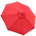 thumbnail image 1 of Yescom 10Ft 8 Rib Umbrella Replacement Cover Canopy Top Patio Outdoor Market Deck Yard Garden Pool, 1 of 8