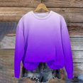 thumbnail image 4 of Yanlir Chandail Molletonné Surdimensionné pour Filles, Mode Enfants, Printemps Automne, Chandails Molletonnés, Col Rond, Manches Longues, Chandail Décontracté Ample, Hauts à Enfiler, 1-12 Ans (Violet, 7 Ans), 4 of 6