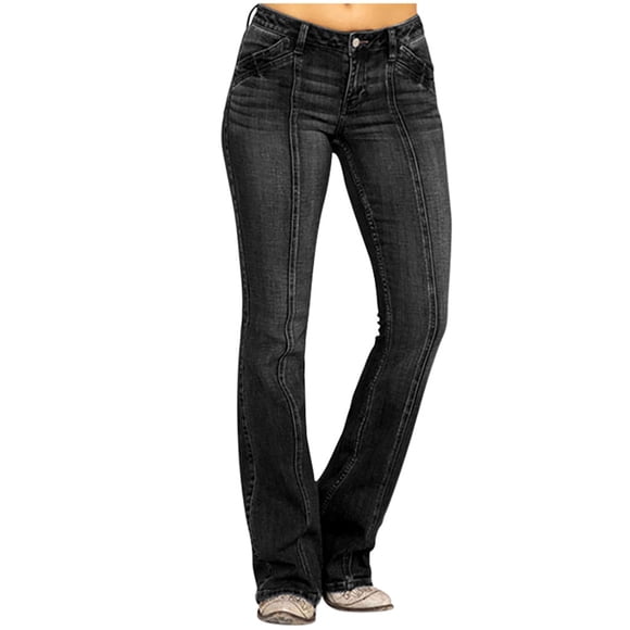 Ketyyh-chn99 Jeans Women Boyfriend Jeans y2k High Waisted-Rise Stretch Skinny Destroyed Ripped Jeans for Women Black,XS