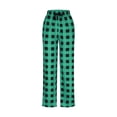 thumbnail image 3 of LSLJS Mode Homme Décontracté Ample Imprimé Poches Pantalon Poches Taille Élastique Pantalon Long, 3 of 4