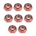thumbnail image 1 of koolsoo 8pcs Acier au Carbone Longboard Truck Essieu Vis Écrous Planche à Roulettes Pièces Chocolat, 1 of 1
