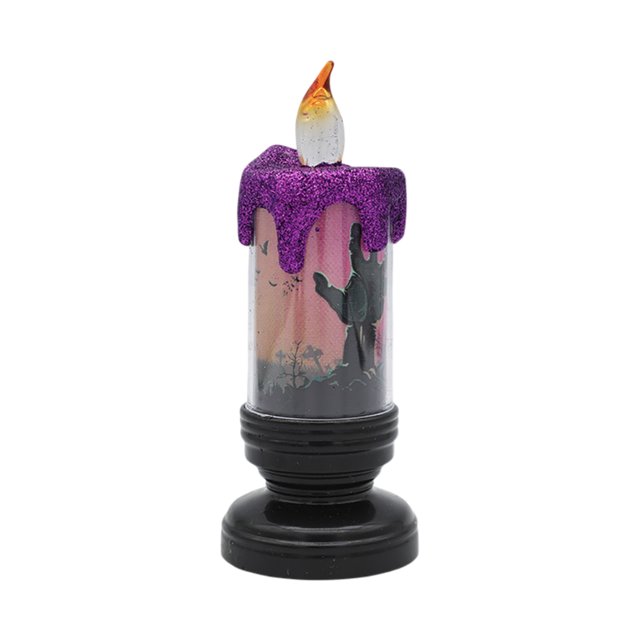 Halloween Candles Electronic Candle Lights Carnival Desktop Decorations LED Halloween Party