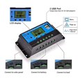thumbnail image 3 of Solar Charge And Discharge Controller LCD Display Dual USB Automatic Solar Panel Charger Regulator 5V-24V Regulator ,Easy to Operate, 3 of 7