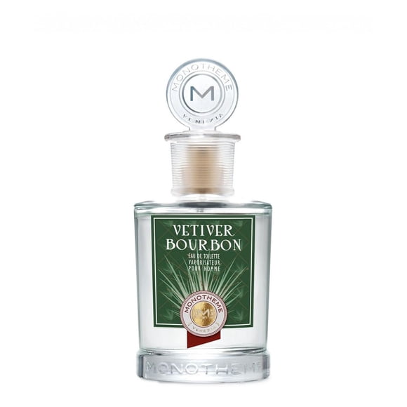 Monotheme Vetiver Bourbon Pour Homme Eau De Toilette Perfume For Men 100ml, 3.4 Fl.oz. | Premium Long Lasting Fragrance - With Artemisia, Coriander, Vetiver & Oakmoss Notes | Luxury Perfume For Boys