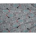thumbnail image 4 of oneOone Polyester Lycra Light Gray Fabric Geometric Sewing Craft Projects Fabric Prints By Yard 56 Inch Wide-E2C, 4 of 4