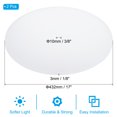 thumbnail image 2 of Unique Bargains Lampshade Diffuser, 2Pcs 17' Diameter with 3/8' Center Hole Round Diffuser, 2 of 7