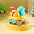 thumbnail image 1 of Feltree Animal Inertia Engineering Toy Car with Chicken Design, Movable Vehicle for Kids Pretend Play and Learning, 1 of 8