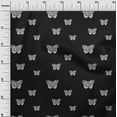 thumbnail image 2 of oneOone Georgette Viscose Fabric Block Printed Fabric 1 Yard 42 Inch Wide, 2 of 4