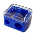 thumbnail image 1 of PEONAVET Pencil Sharpener Learning Office Stationery Student Pencil Sharpener Pen Planer Manual Pencil Sharpener Plastic Roll, 1 of 2