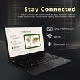 thumbnail image 3 of Lenovo ThinkPad T14 Gen 2 Ordinateur Portable Professionnel, Écran FHD 14 Pouces, AMD Ryzen 7 Pro 5850U, 16 Go RAM, 1 To PCIe SSD, AMD Radeon Graphics, Caméra Web HD 720P, Wi-Fi 6, Win 10 Pro, Noir, Carte USB 32 Go Hotface, 3 of 7