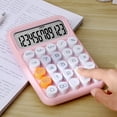 thumbnail image 2 of Maytalsory Flexible Key Calculator For Students And Professionals Fashionable And Vintage Scientific Calculator White, 2 of 6