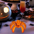 thumbnail image 1 of Halloween : Two Color White And Orange Pumpkin Mechanical Action Figure Transforms Into A Pumpkin, 1 of 9