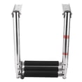 thumbnail image 2 of Rdeghly Telescopic Ladder 3‑Step Deck Ladder Telescoping Folding Boarding Platform Stair, 2 of 8