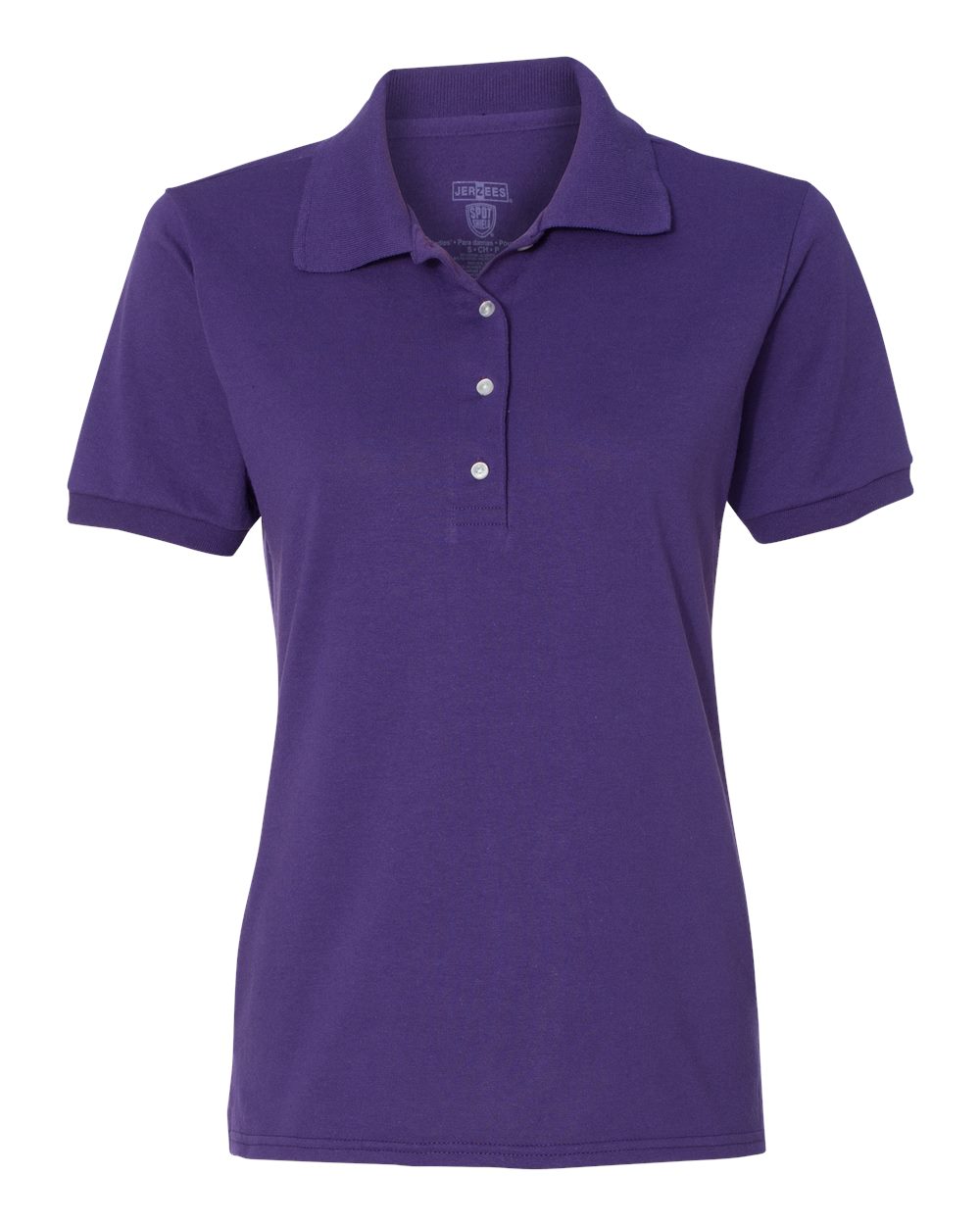 Jerzees Women Spotshield Polo Neck
