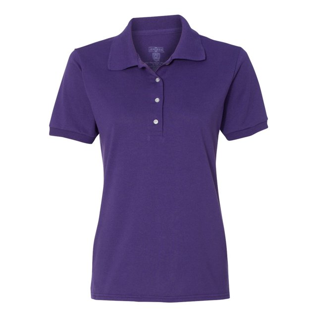 Jerzees Women Spotshield Polo Neck